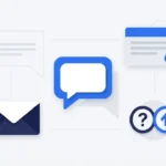 Communication symbols representing answers, replies, reactions, and feedback.